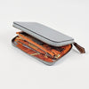 HERMES シルクイン コンパクト財布 グレー H082355CKAG 157631178 [P]