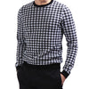 No. 21 Long Sleeve Check Knit 160328491 [P]