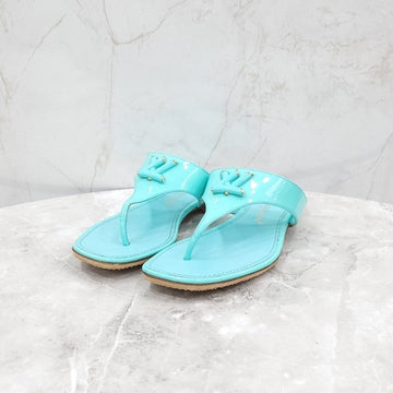 LOUIS VUITTON Sandalen mit LV-Logo Mint 38 8268 7175661 [P]