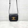 Celine Mini Clutch Crossbody Triomphe Black 10I513DPV 9484 163156548 [P]