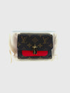 LOUIS VUITTON モノグラムフラワーコンパクト3段財布14835 158545962 [P]