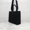 PRADA トライアングルロゴキャンバスドリルトートバッグ 1BG382 9236 2774075 [P]
