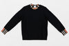 BURBERRY Woll-Kaschmir Damenpullover EYRE in Schwarz 161009971 [P]