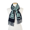 Hermes Clic, C'est Noue Scarf Marine/Celadon H392917T 02 159292605 [P]