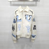 Louis Vuitton Multi Patch Mixed Leather Varsity Blouson Jacket 50 1AAHHE 9662 163158596 [P]