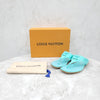LOUIS VUITTON Sandalen mit LV-Logo Mint 38 8268 7175661 [P]