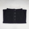 Hermes Buttoned Women's Skirt Cashmere Knit Skirt Noir H4H2329D40236 105855740 [P]