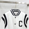 CELINE ロゴパッチクロップバージョンバイカー秋冬ジャケット 36 2W803227R 5788 163158534 [P]
