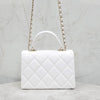 CHANEL 24P CC Logo Retro Twist Medium Top Handle Bag AS4711 6479 14962334 [P]