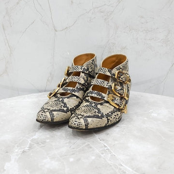 GUCCI パイソン アンクルブーツ 39 699477 8815 163157742 [P]