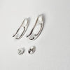 Hermes Chaine d'ancre Punk Silver Women's Earrings H124501B 00 157200743 [P]