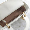 DIOR レディ ディオール マイ ABC スモール ホワイト カナージュ 7543 163154800 [P]
