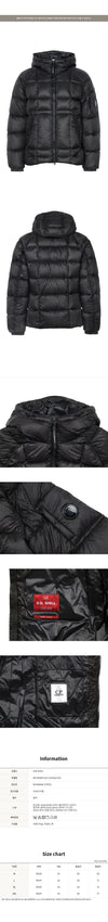CP COMPANY Dunkler DD-Shell-Hooded Duck Down Jacket 160749278 [P]
