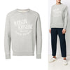 MAISON KITSUNE PALAIS ROYAL Graue Sweatshirt AM00300KM0001 45118013 [P]