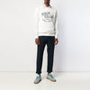 MAISON KITSUNE PALAIS ROYAL Sweatshirt in Elfenbein AM00300KM0001 45118012 [P]