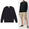 MAISON KITSUNE Fox Patch Sweatshirt Schwarz AM00302KM0002 45118004 [P]