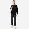MAISON KITSUNE Fox Patch Sweatshirt Schwarz AM00302KM0002 45118004 [P]