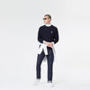 MAISON KITSUNE Headfox Patch Sweatshirt Navy AM00303KM0001 45117988 [P]