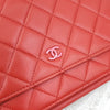 CHANEL Lambskin WOC Chain Crossbody Bag 4652 163156227 [P]
