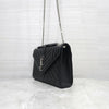 SAINT LAURENT エンベロープキルティングレザー チェーンショルダーバッグミディアム 600185 9670 163155976 [P]