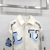 Louis Vuitton Multi Patch Mixed Leather Varsity Blouson Jacket 50 1AAHHE 9662 163158596 [P]