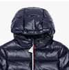 MONCLER Neue Ober Logo Patch Kapuzenjacke Kinder Daunenjacke 161873249 [P]