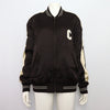 CELINE ブラウン C ロゴ サテン テディ 女性 ジャケット 2V83G164I 152898291 [P]