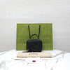 GUCCI Interlocking G Blondie Top Handle Vanity Schultertasche Schwarz 744434 10660 6191872 [P]