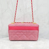 DIOR カロ ショルダーバッグ ミディアム デニム ブライトピンク M9242WTJF 5265 163156207 [P]