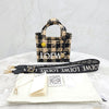 LOEWE Raffia Check Mini Tote Bag 4461 163154901 [P]
