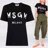 MSGM T-Shirt mit Logo 22FW 2000MDM510 200002 99 33914967 [P]