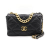 CHANEL ブラックラージフラップチェーンショルダーバッグ AS1161 19 152892817 [P]