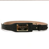 DOLCE & GABBANA Damen Gürtel mit goldfarbener Platte 161504536 [P]