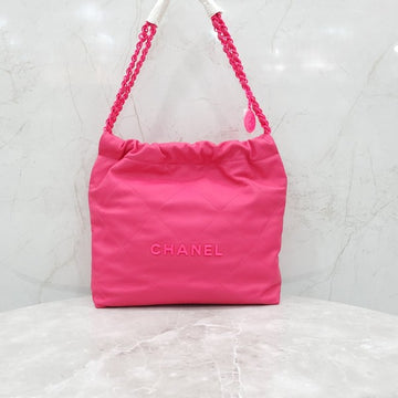 CHANEL 22 Bag Klein Pink Modell mit neuem Chip 9008 163156013 [P]