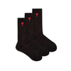 AMI Heart A Logo Socken Schwarz BFA600377 001 45117777 [P]