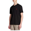 AMI Herzlogo T-Shirt Kurzarm Schwarz BFHJ108 723 45116485 [P]