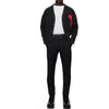 AMI Intarsien-Wollcardigan 018 54246721 [P]