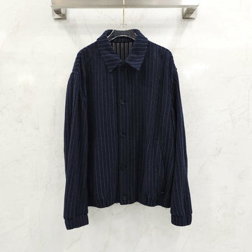 SOLID HOMME Navy Oversized Woven Jacket 50 2899 163158685 [P]
