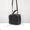 GUCCI Interlocking G Blondie Top Handle Vanity Schultertasche Schwarz 744434 10660 6191872 [P]