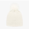 Moncler Logo Patch Pom Pom Wool Beanie 162870566 [P]