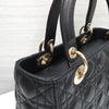 Dior Lady Medium Bag Black Cannage M0565ONGE 10402 5317583 [P]