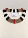 Burberry Wool Cashmere Women's Knit Sweater Natural White 160750610 [P]