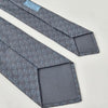 HERMES Double Jeu Krawatte aus Seide Herren Grau H006415T 07 153368681 [P]