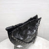 CHANEL 22 Bag Klein Lammleder Ombre Schwarz Innenchip AS3260 10040 11263365 [P]