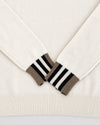Burberry Wool Cashmere Women's Knit Sweater Natural White 160750610 [P]
