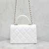 CHANEL 24P CC Logo Retro Twist Medium Top Handle Bag AS4711 6479 14962334 [P]