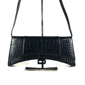 BALENCIAGA Krokodil-Muster Sanduhr Schultertasche 654942 16091 163068903 [P]
