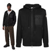 MONCLER パッチフードジップアップブラック 8G00072 89A8F 999 147660242 [P]