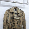 BURBERRY Schlangenleder-Print Trenchcoat 38 10282 163159270 [P]
