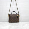 LOUIS VUITTON Monogram Vanity PM Tote Chain Schultertasche M47128 9584 163154689 [P]